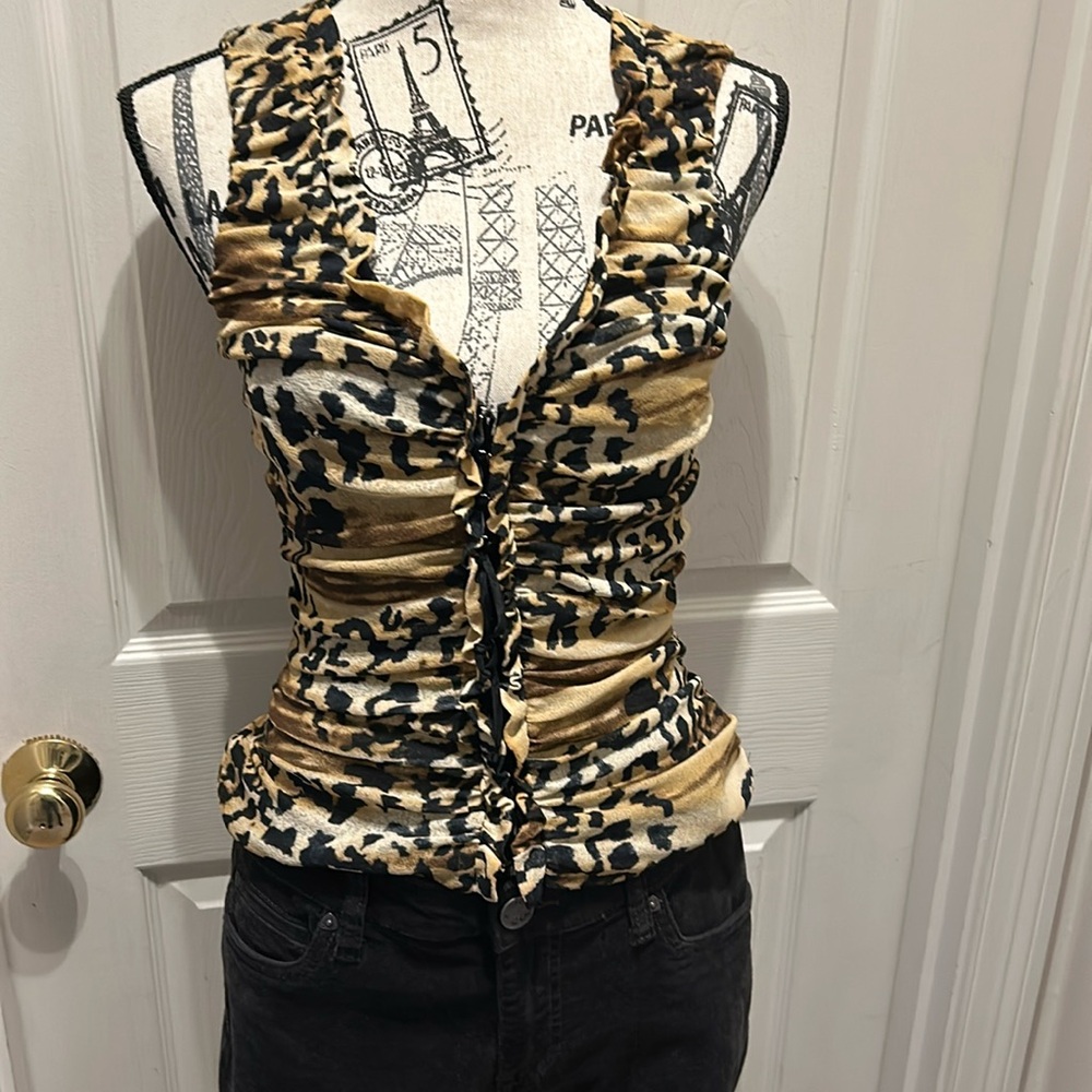Fabulous Leopard Print Top
